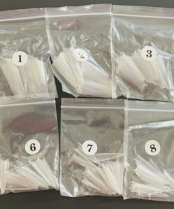 Stiletto Clear Tips Bag 500pcs
