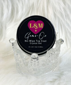 Rhinestone No-Wipe Top Coat Crystal Gel