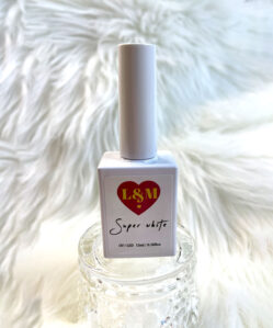 Super White / Black Gel No Wipe 15ML