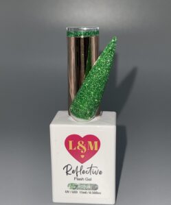 Reflective Glitter Gel Polish 15ml GREEN