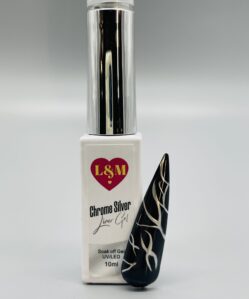 Design Gel Chrome Silver Liner 10ml