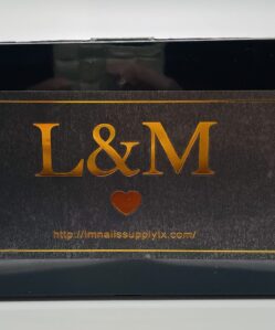 2XL Square Clear Tip Non C Curve BOX (0-9)