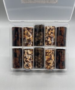 Nail Art Foil Transfer Stickers 10 Sheets